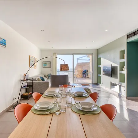 Daire The Dreamy Terrace With Pool And Bbq, In Gozo